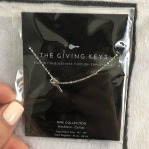 Giving key necklace